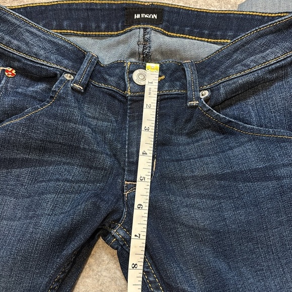 Hudson Bacara Crop Straight Cuffed Jeans, Size 25 - Picture 10 of 14